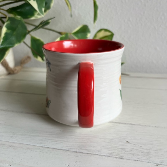 Nathalie Lete for Anthropologie Bouquet Monogram Letter “C” Mug Coffee Tea - Picture 4 of 6